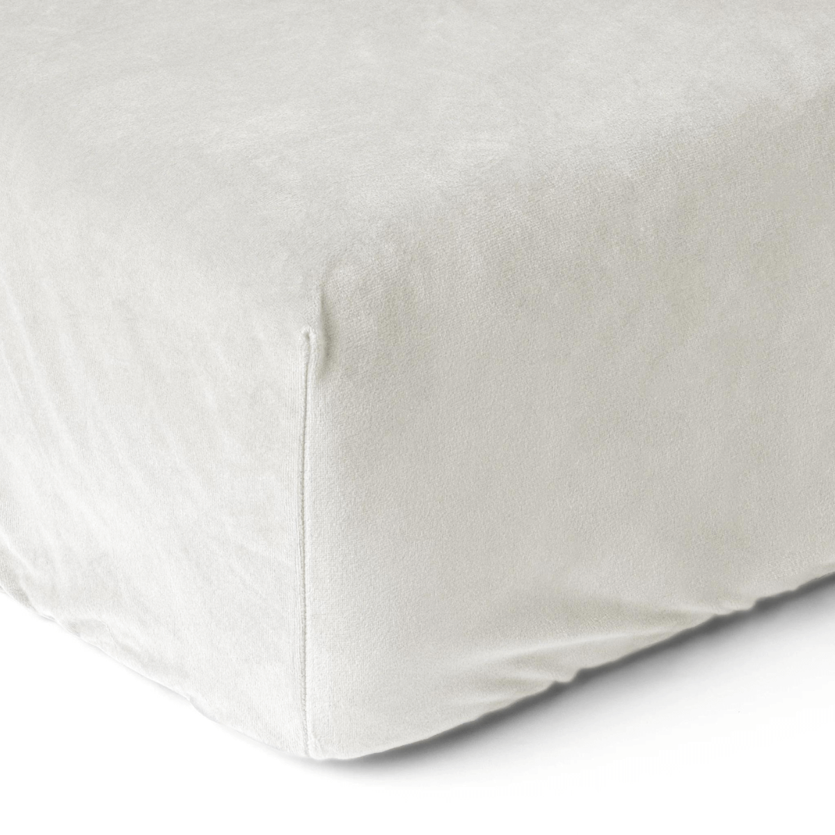 Zelesta Velvet Fitted Sheet Cream image