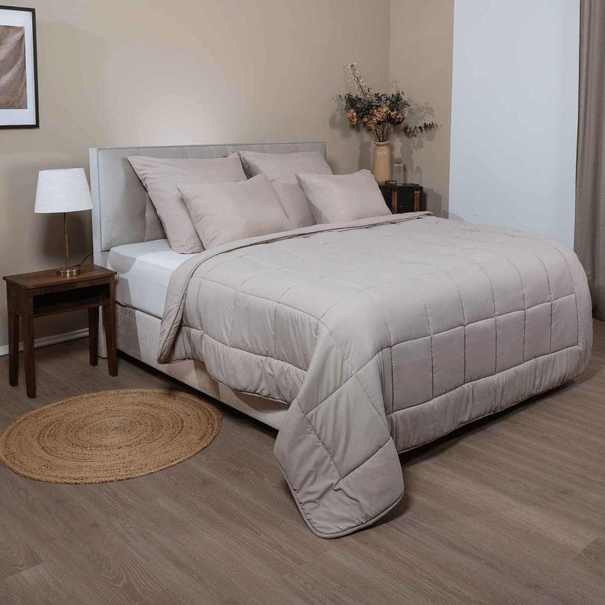 Zelesta Wonderbed 4 Seasons Double - Taupe