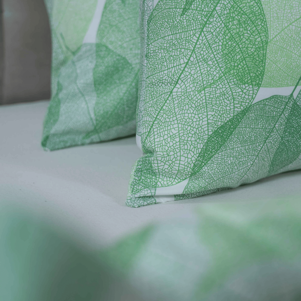 Zelesta Wonderbed Kussensloop Set van 2 - Fresh Leaf