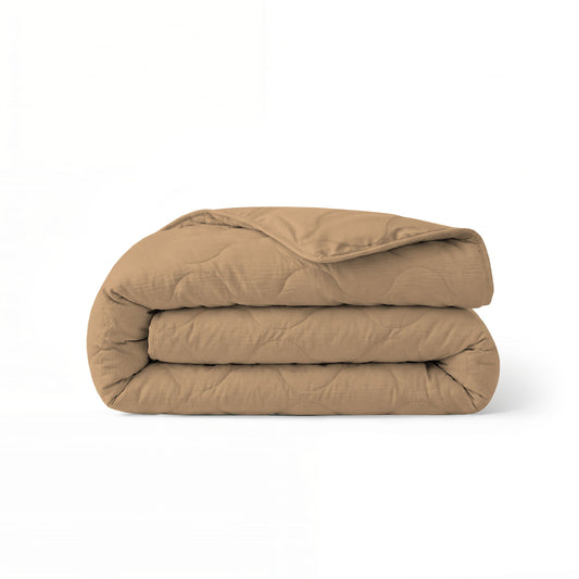Zelesta Special Muslin Summer Duvet - Warm Soft Beige