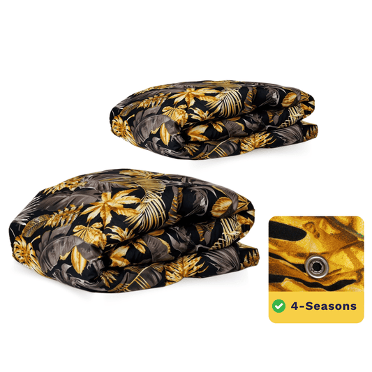 Packshot van Zelesta Wonderbed 4 Seasons Double - Golden Leaves