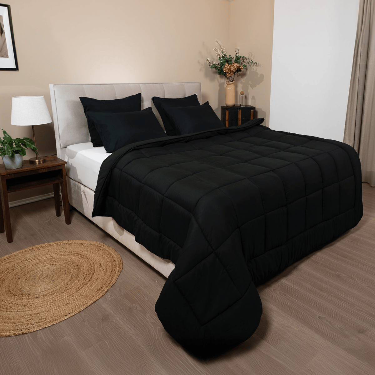 Zelesta Wonderbed 4 Seasons Double - Black
