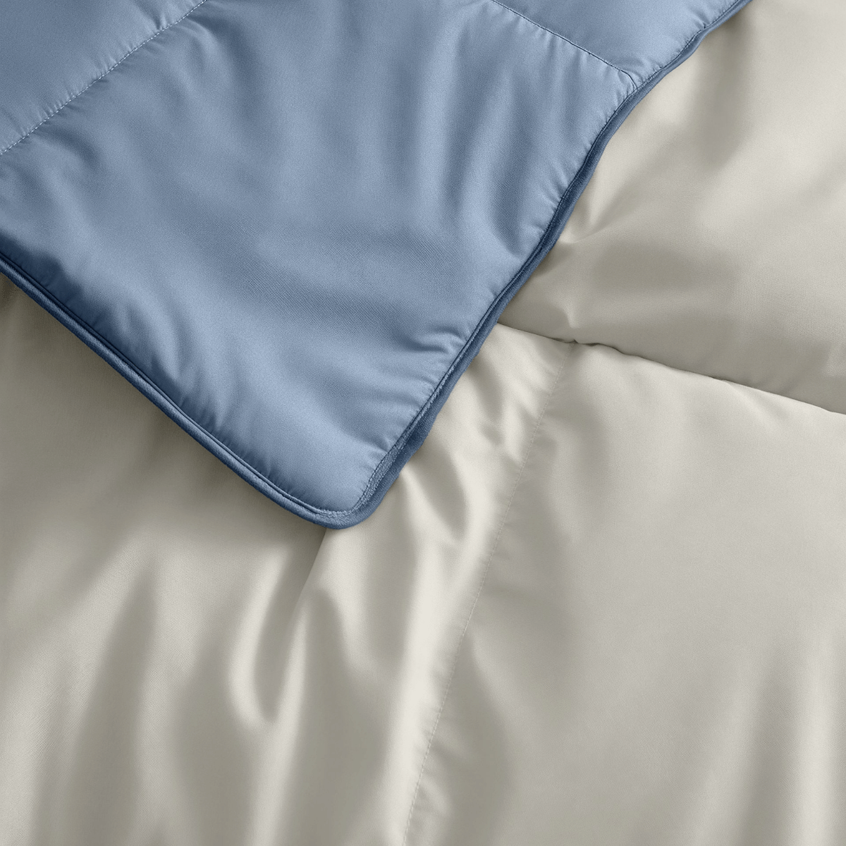 Zelesta Premiumbed Katoen Light - Dream Blue & Cream