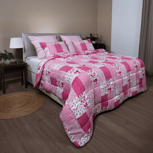 Zelesta Wonderbed - Patchwork Pink