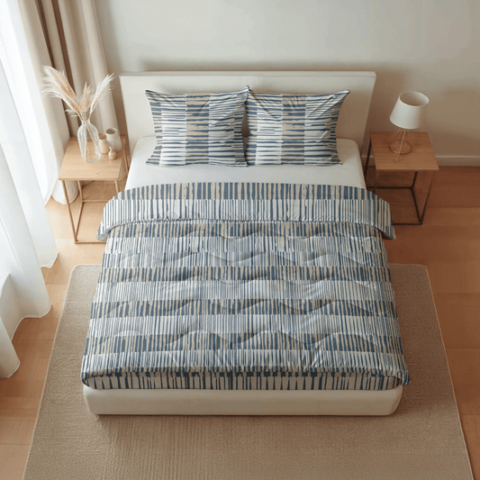 Zelesta Pure Design Cotton Duvet - Checkerboard