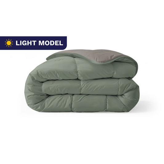 Packshot van Zelesta Royalbed Light - Tender Grey & Pastel Green