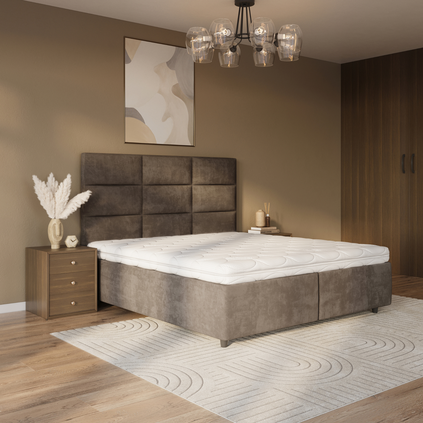 Topdekmatras - NASA Schuim Tencel Tijk