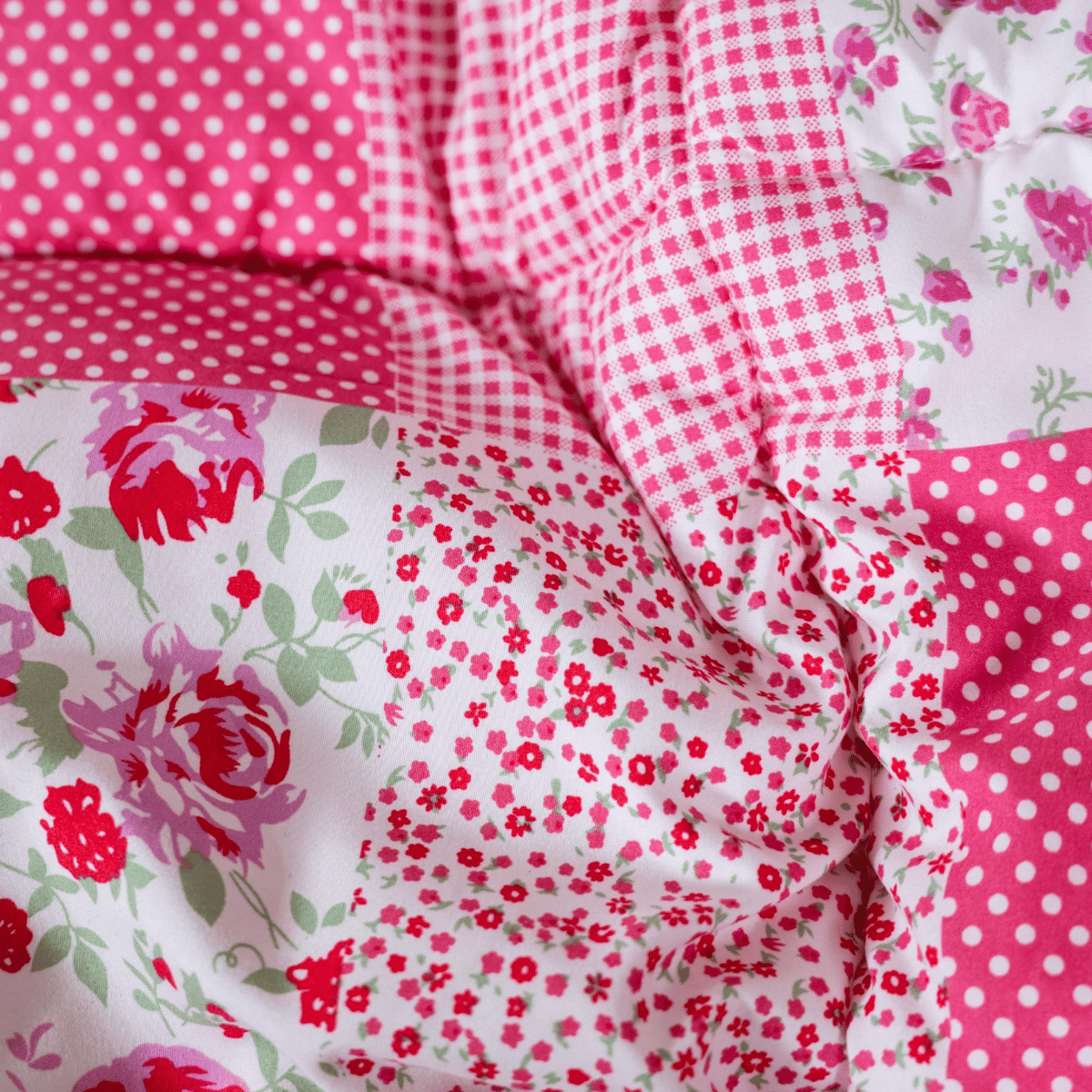 Zelesta Comfort Design Summer Duvet - Patchwork Pink