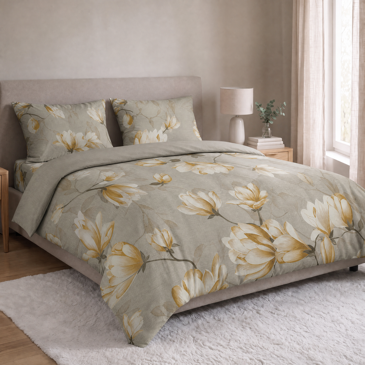 Zelesta Everyday Design Kussensloop Set van 2 - White Blossom