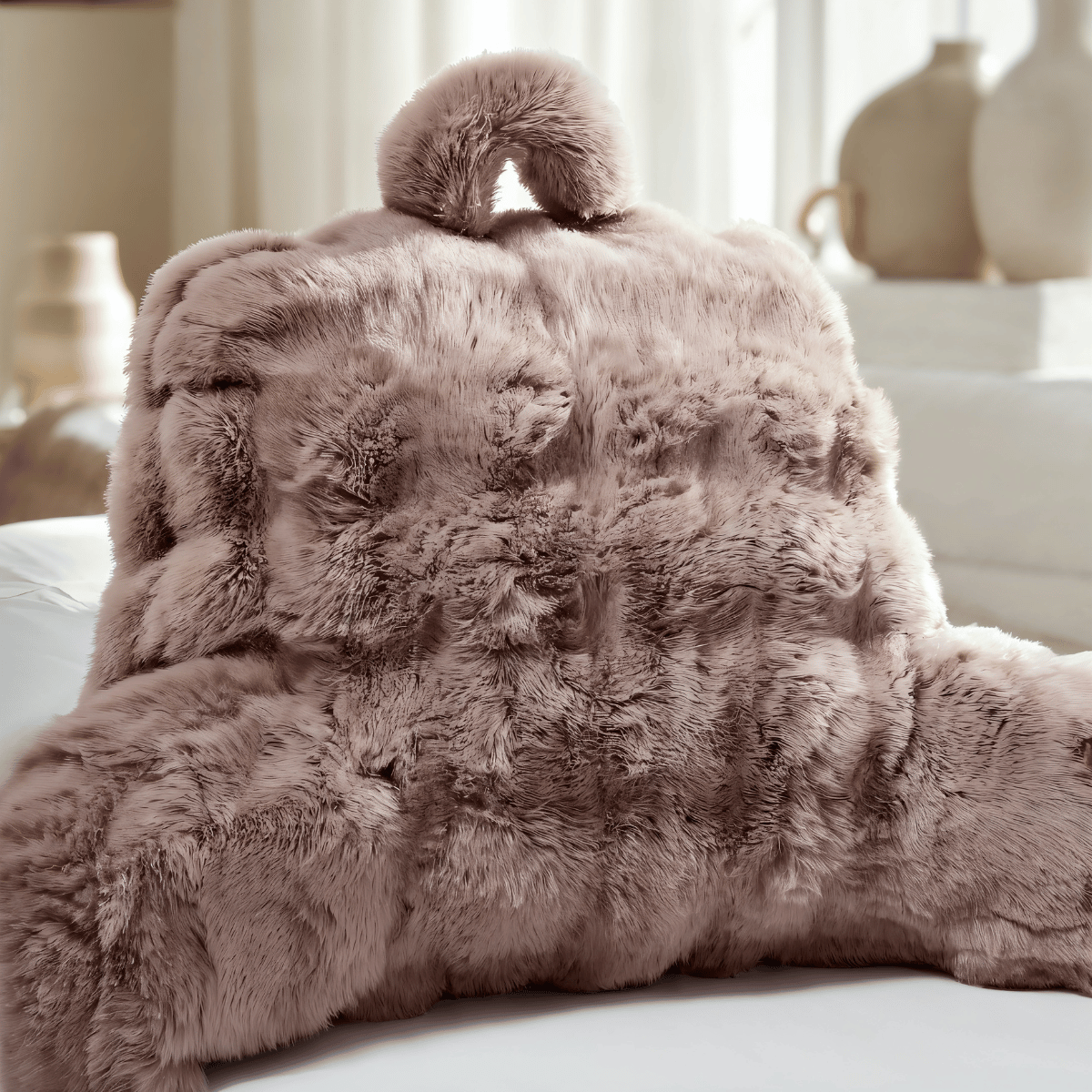 Zelesta Bedrest Pompom - Taupe