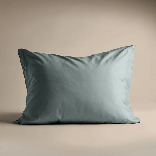 Zelesta Deluxe Uni Satin Cotton Pillowcase Set Of 2 - Green