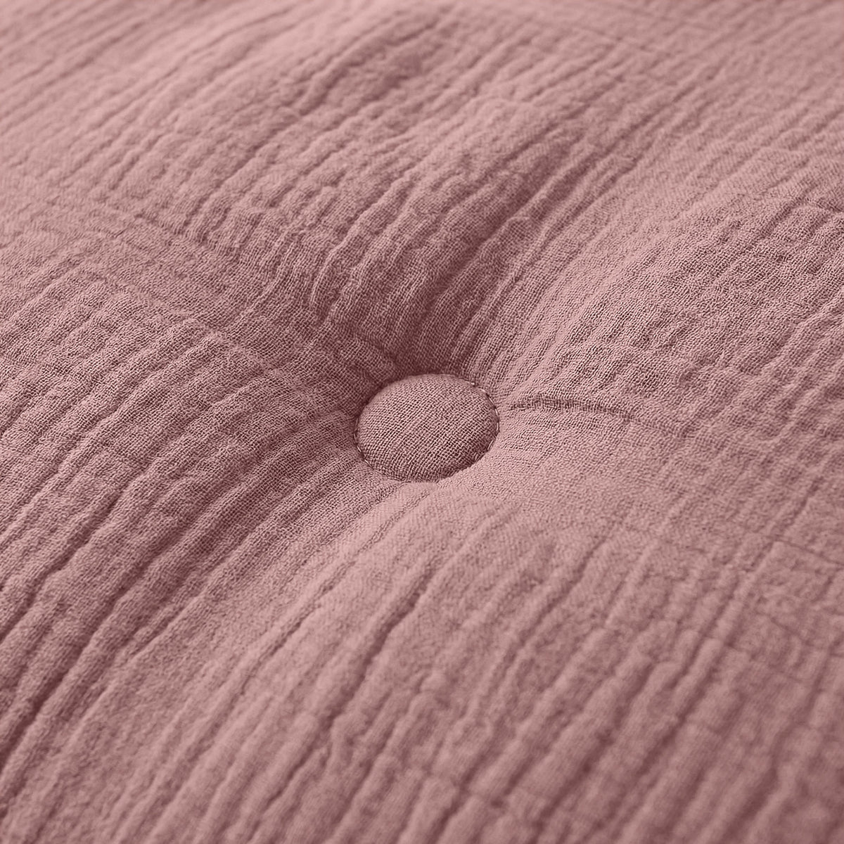Zelesta Deluxe Cotton Muslin Duvet - Dusty Pink