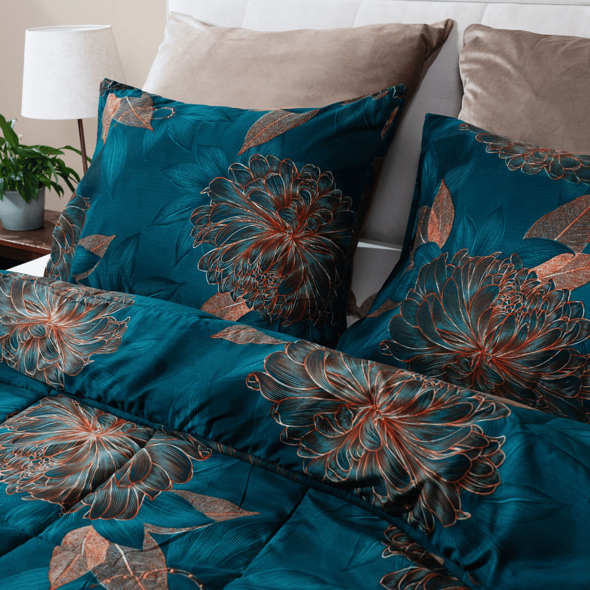 Zelesta Wonderbed Kussensloop Set van 2 - Royal Flowers