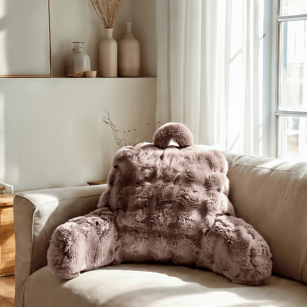 Zelesta Bedrest Pompom - Taupe