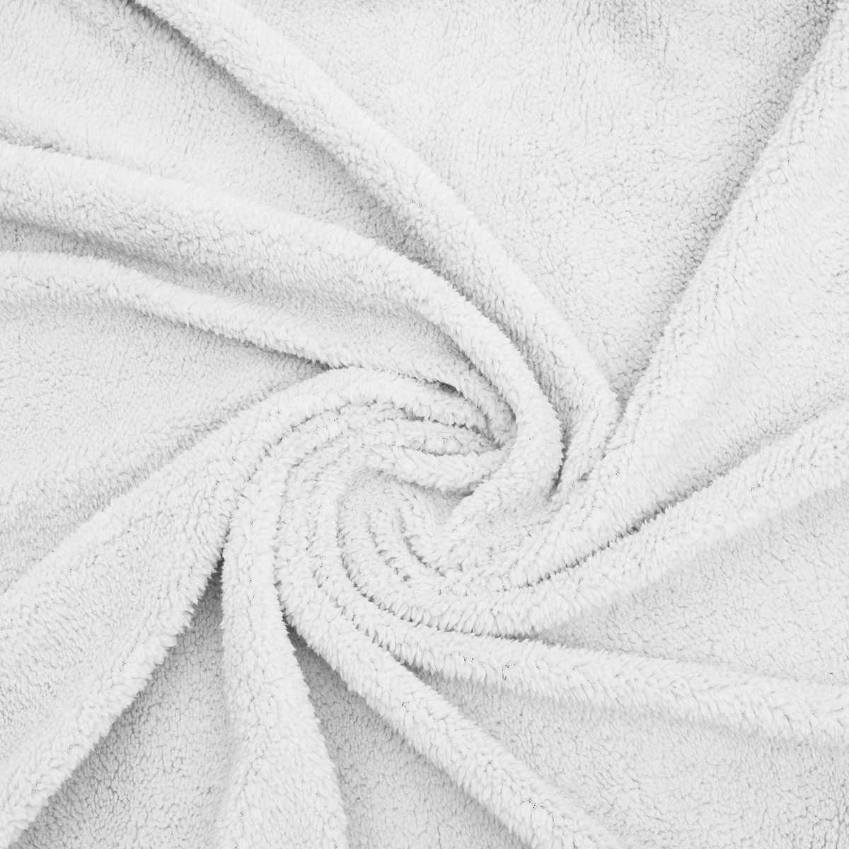 Teddy Kussensloop Set van 2 - Wit