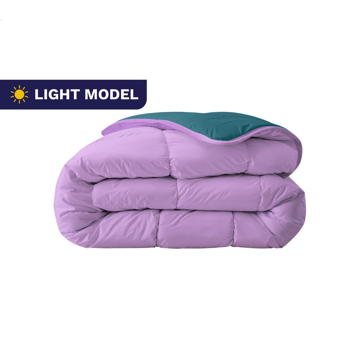 Packshot van Zelesta Royalbed Light - Petrol & Lila