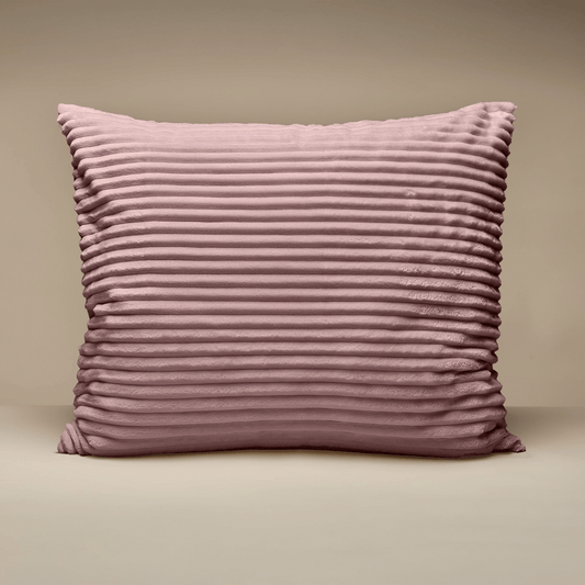 Zelesta Special Teddy Groove Pillowcase Set Of 2 - Old Pink