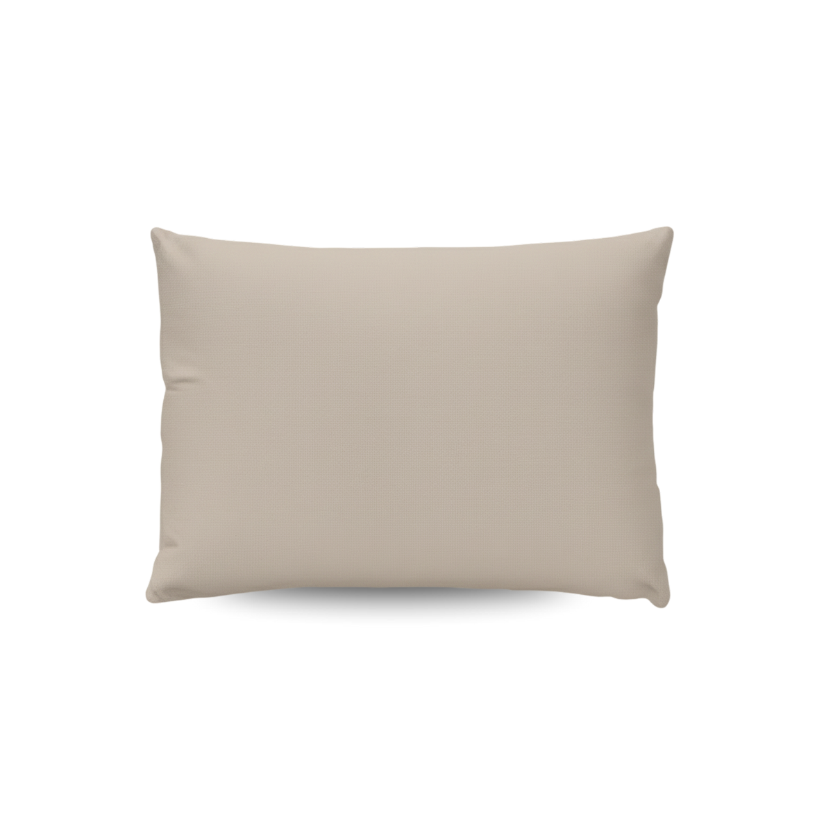 Een Zelesta Wonderbed Kussensloop Set van 2 in Warm Sand (60x70cm) met superzachte microvezel kussenslopen is gecentreerd op een witte achtergrond.