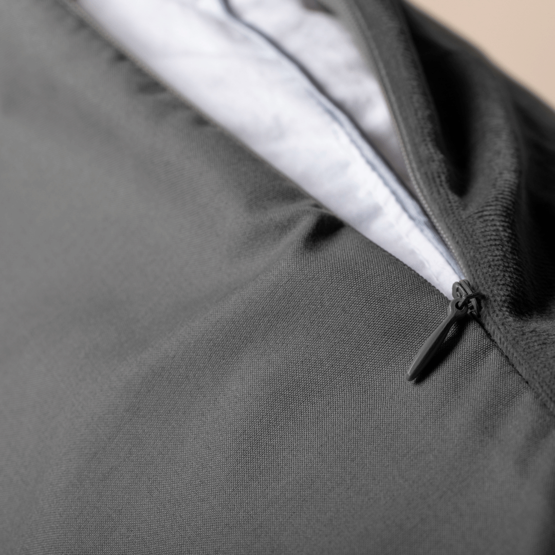 Zelesta Velvetbed Kussensloop Set van 2 - Anthracite