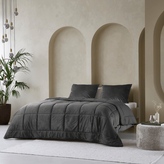 Zelesta Special Velvet Duvet - Anthracite