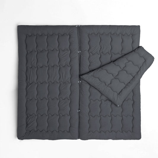 Dekbed packshot Zelesta Flexibed - Anthracite