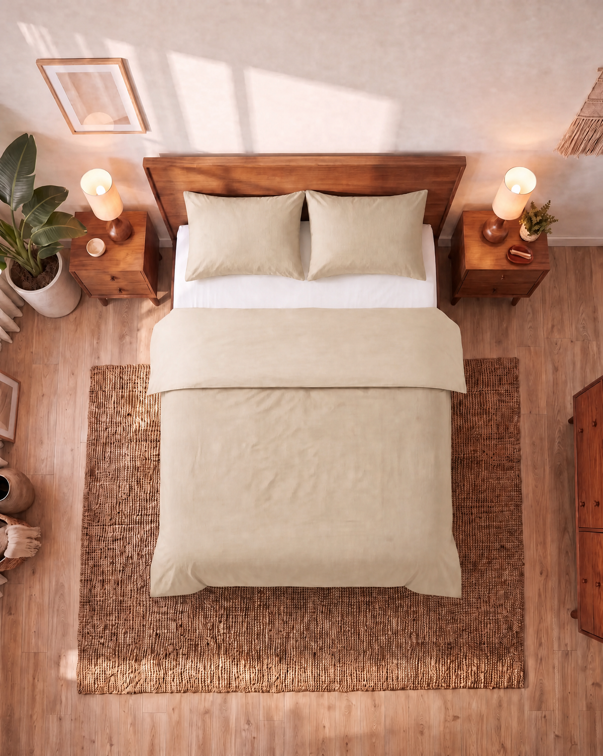 Zelesta Comfort Uni Seamless Pillowcase Set Of 2 - Beige