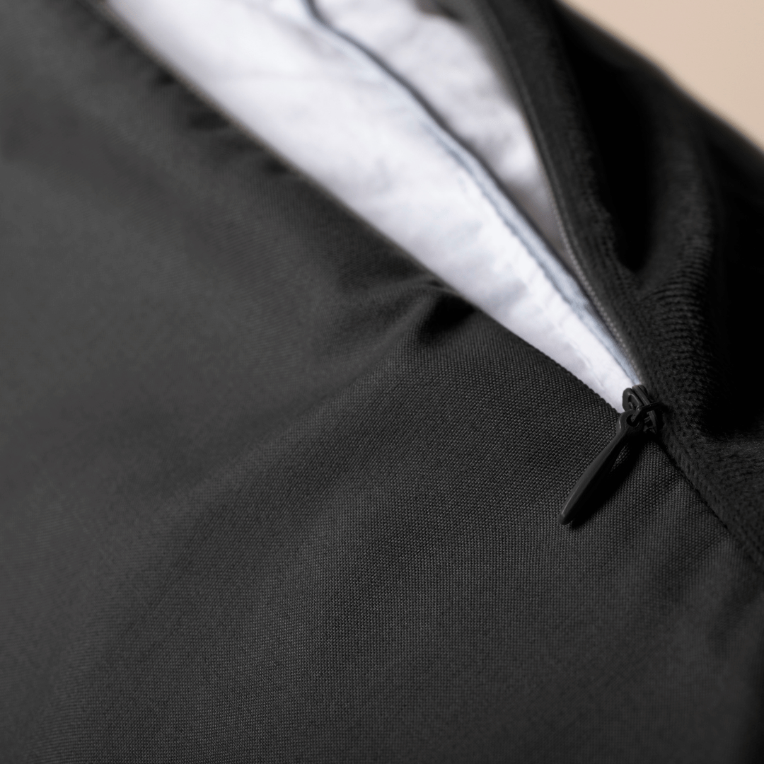 Zelesta Velvetbed Kussensloop Set van 2 - Black