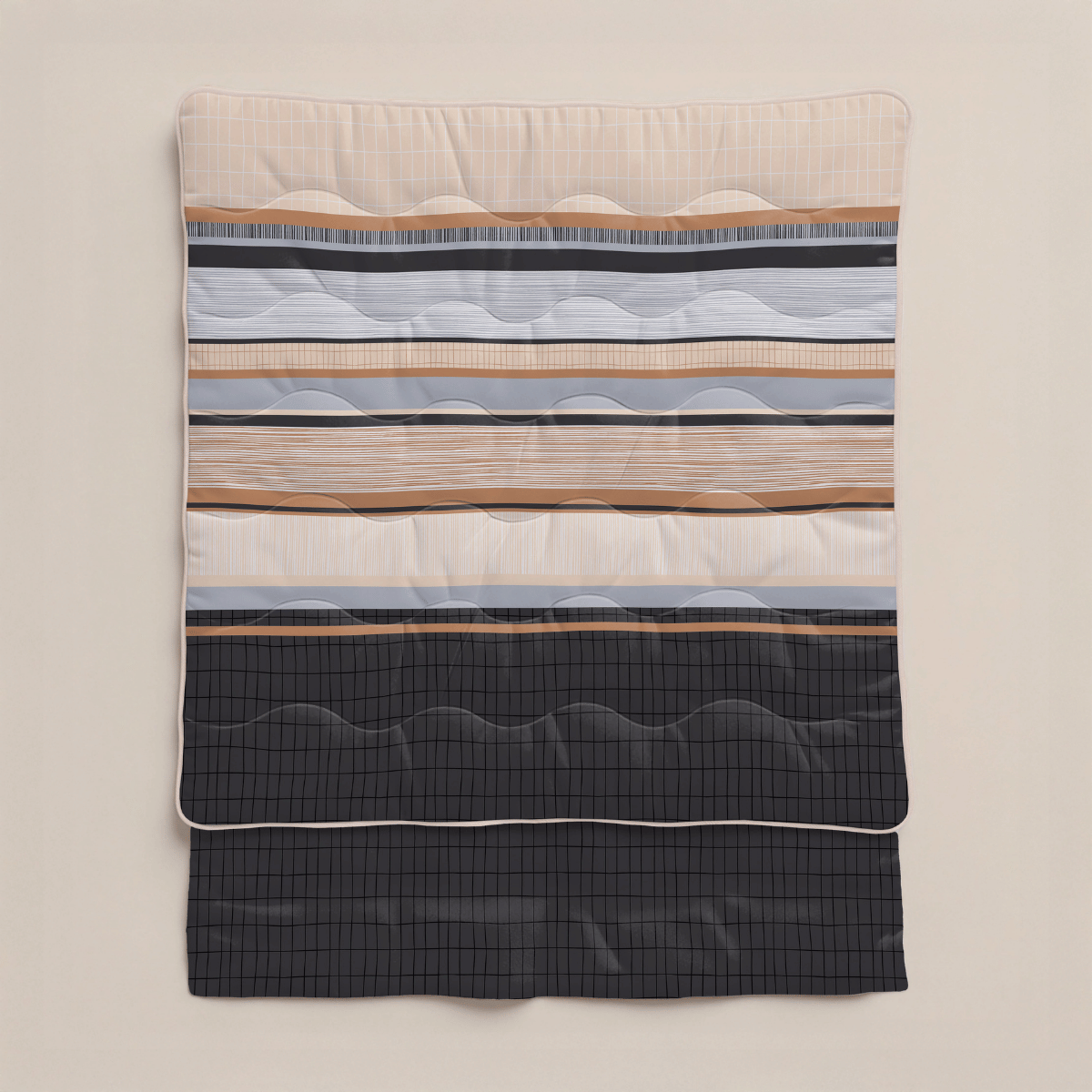 Zelesta Royalbed - Blue Stripes