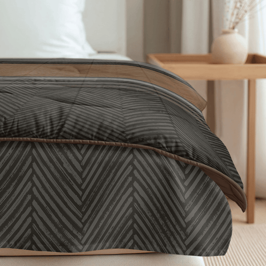 Zelesta Royalbed - Brown Stripes
