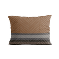 Zelesta Royalbed Kussensloop Set van 2  - Brown Stripes