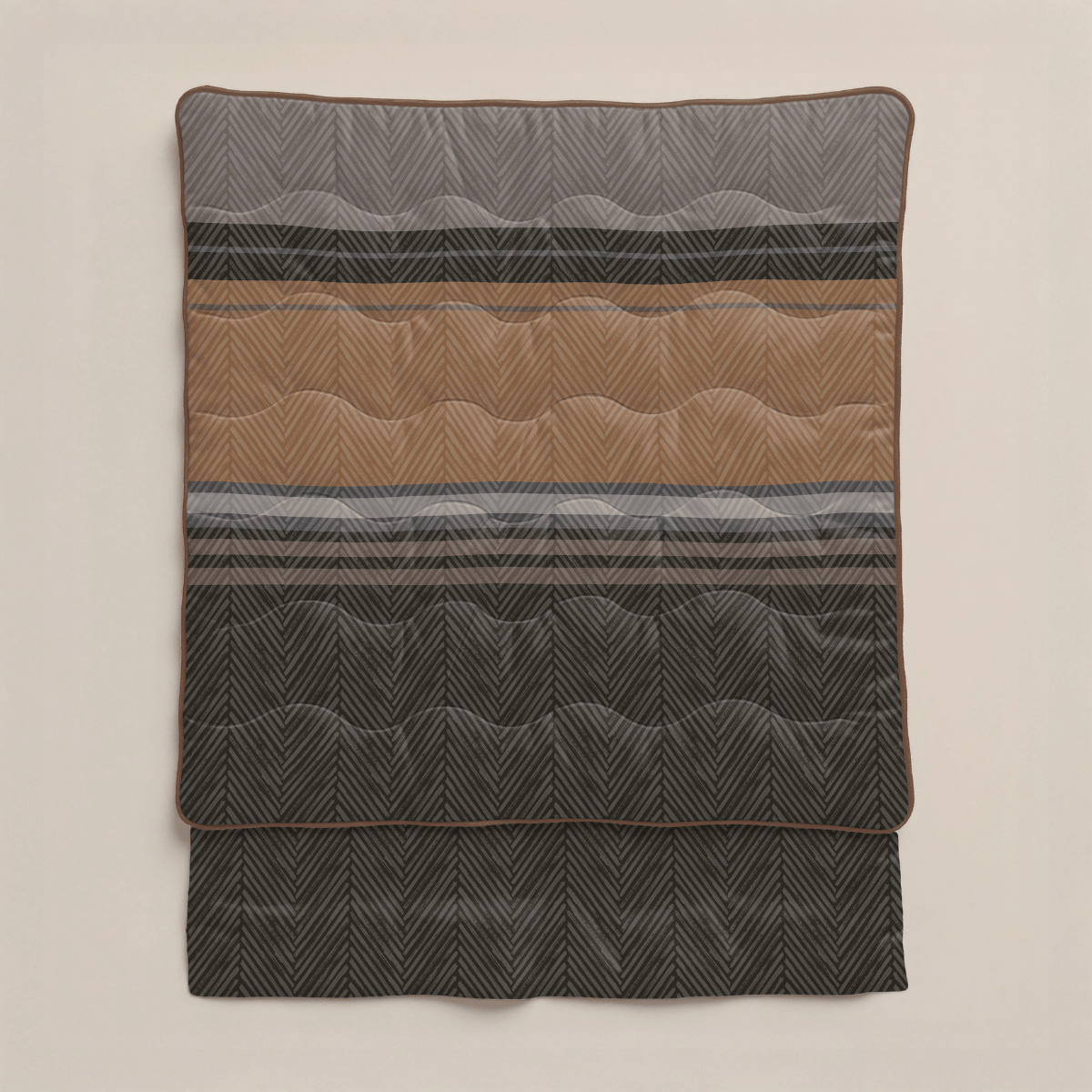 Zelesta Royalbed - Brown Stripes