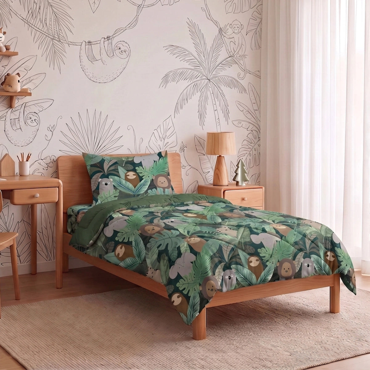 Zelesta Comfort Kids Duvet - Jungle Fantasy