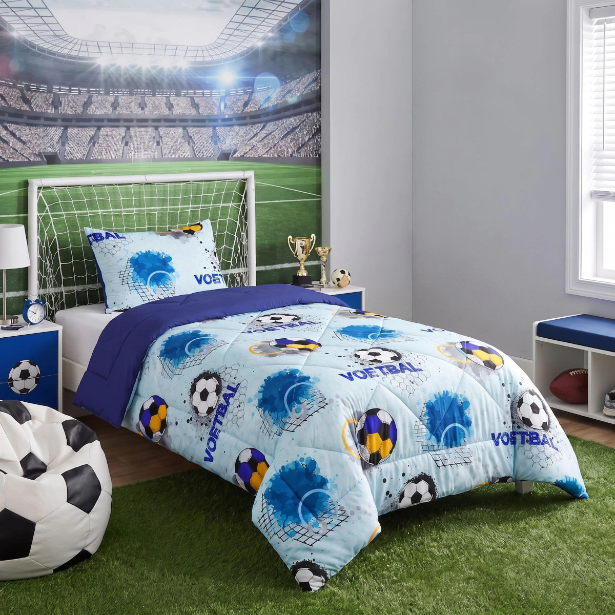 Zelesta Comfort Kids Dekbed - Soccer Dream