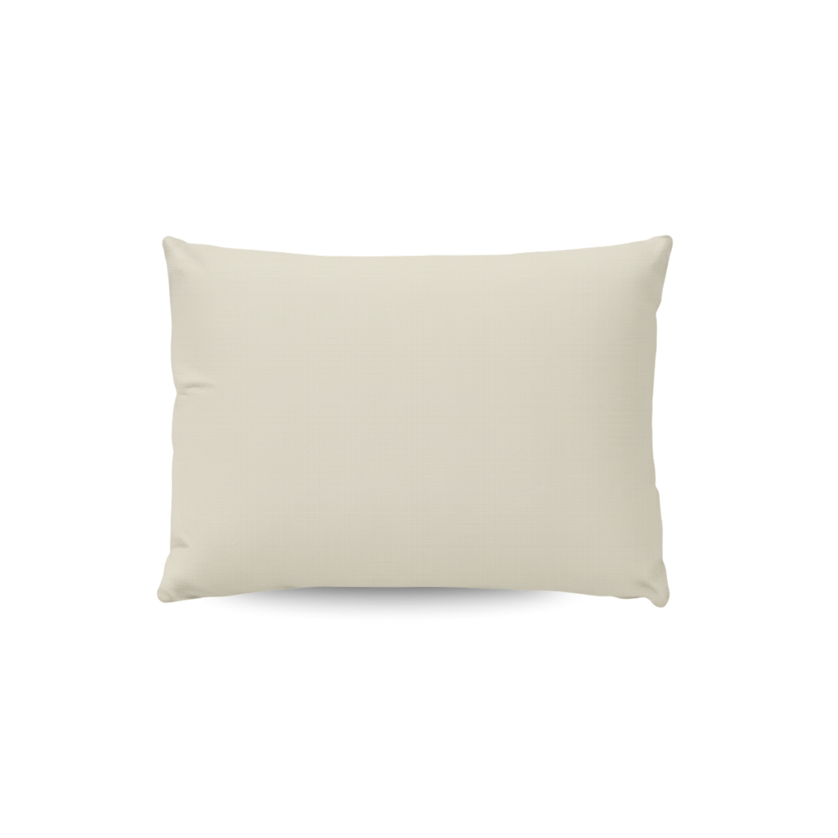 Een Zelesta Wonderbed Katoen Kussensloop Set van 2 in Desert Sand (60x70cm) is gecentreerd op een witte achtergrond.