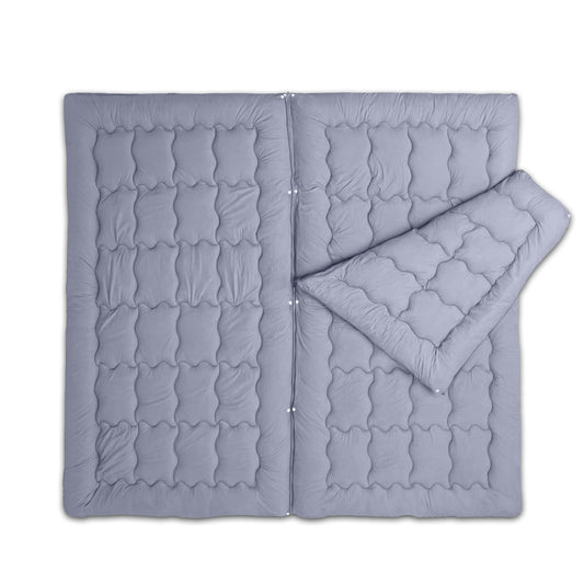 Dekbed packshot Zelesta Flexibed - Grijs