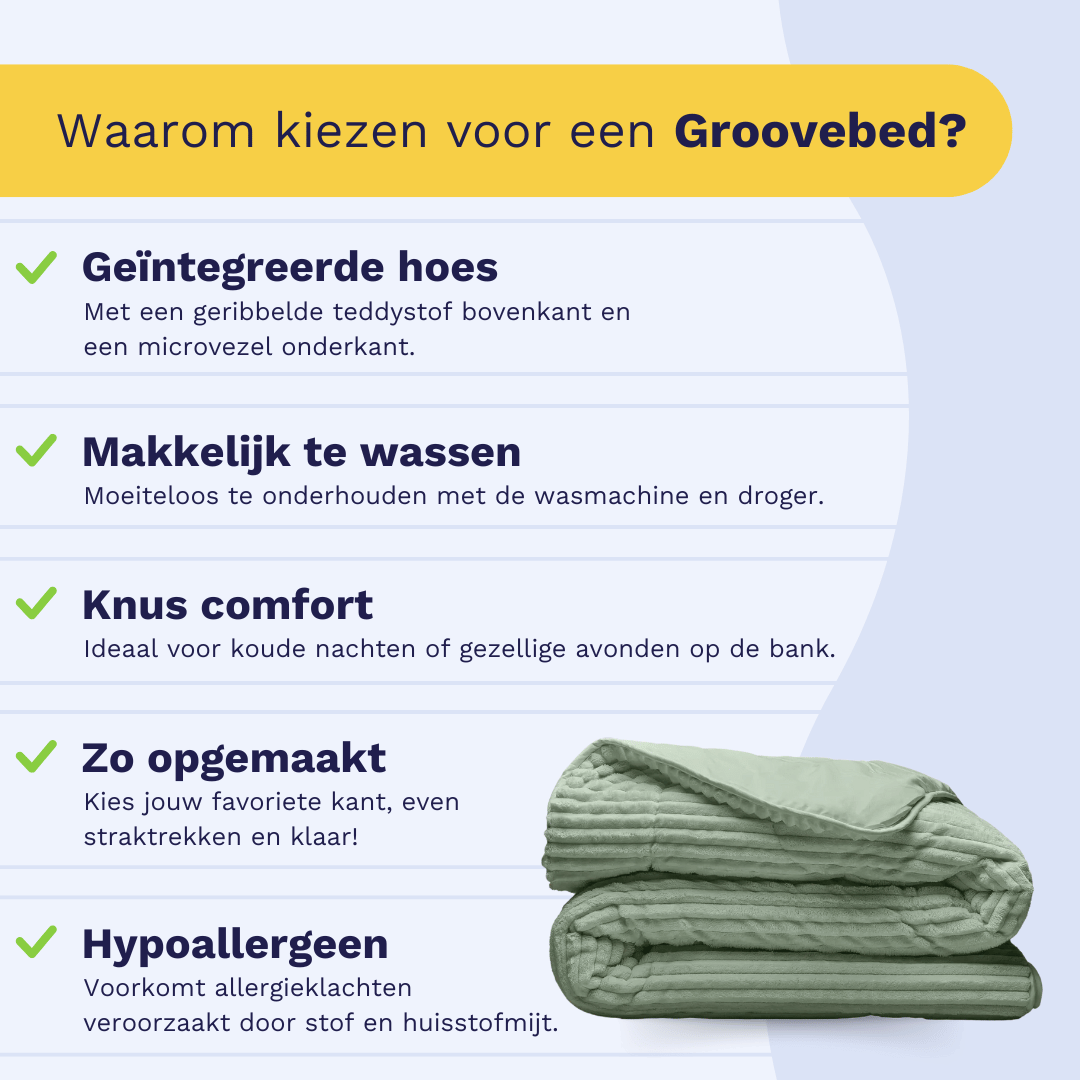 Zelesta Teddy Groovebed - Green