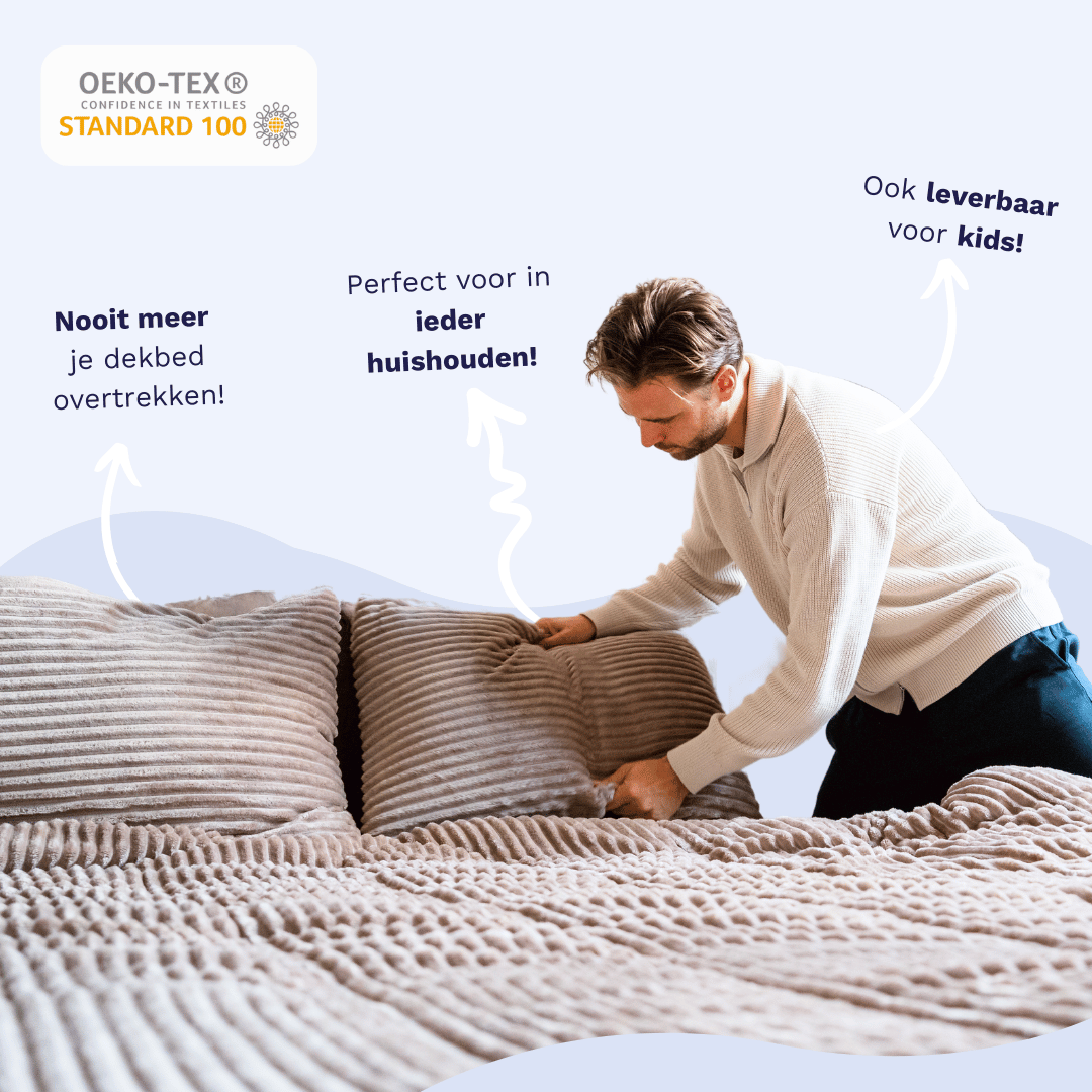 Zelesta Teddy Groovebed - Taupe