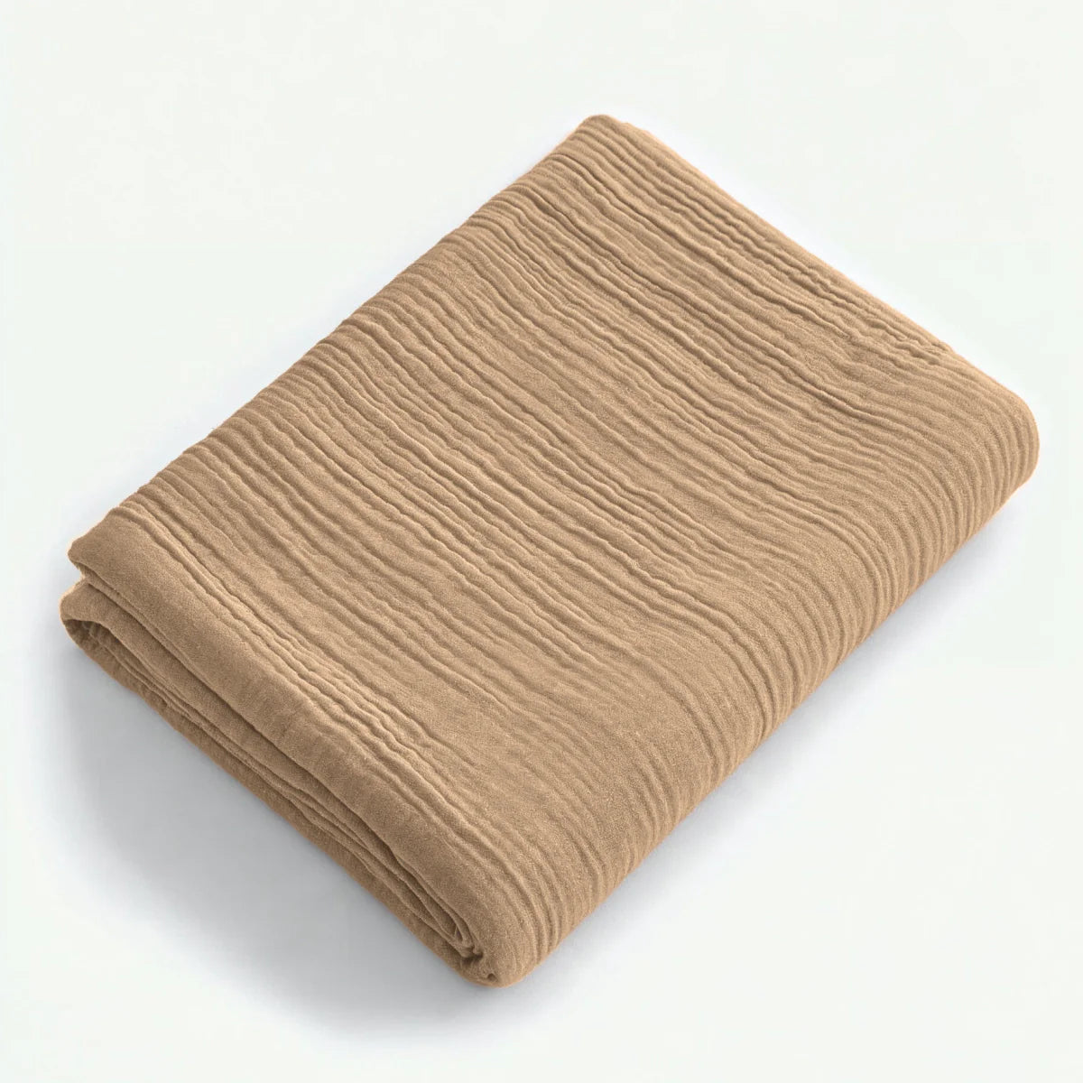 Zelesta Muslin Fitted Sheet - Taupe image