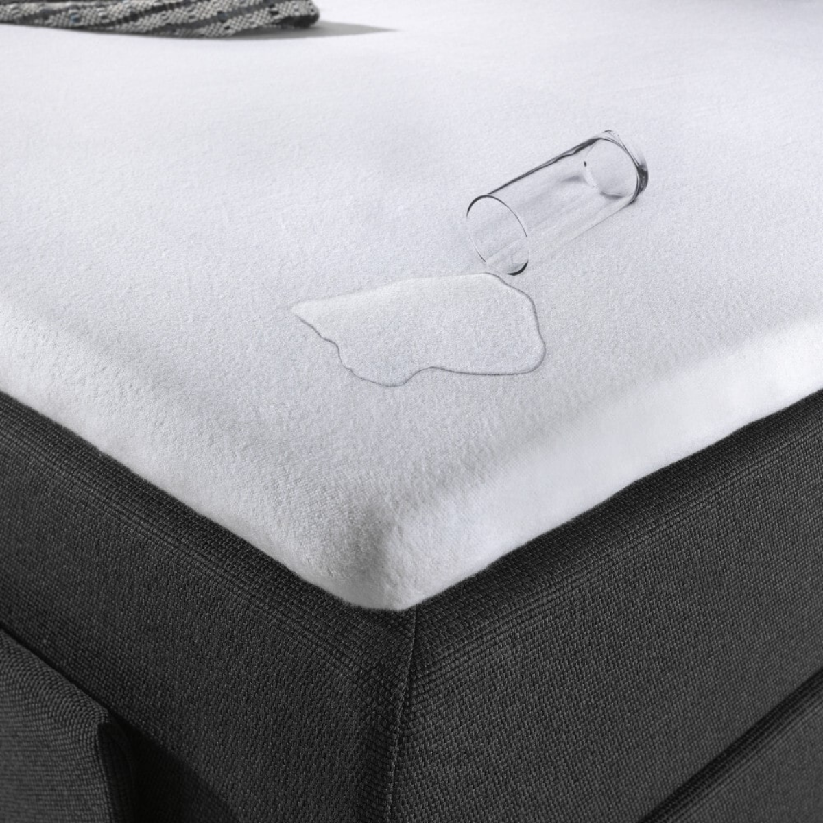 Waterdichte molton matrasbeschermer/Incontinentie Topper Hoeslaken