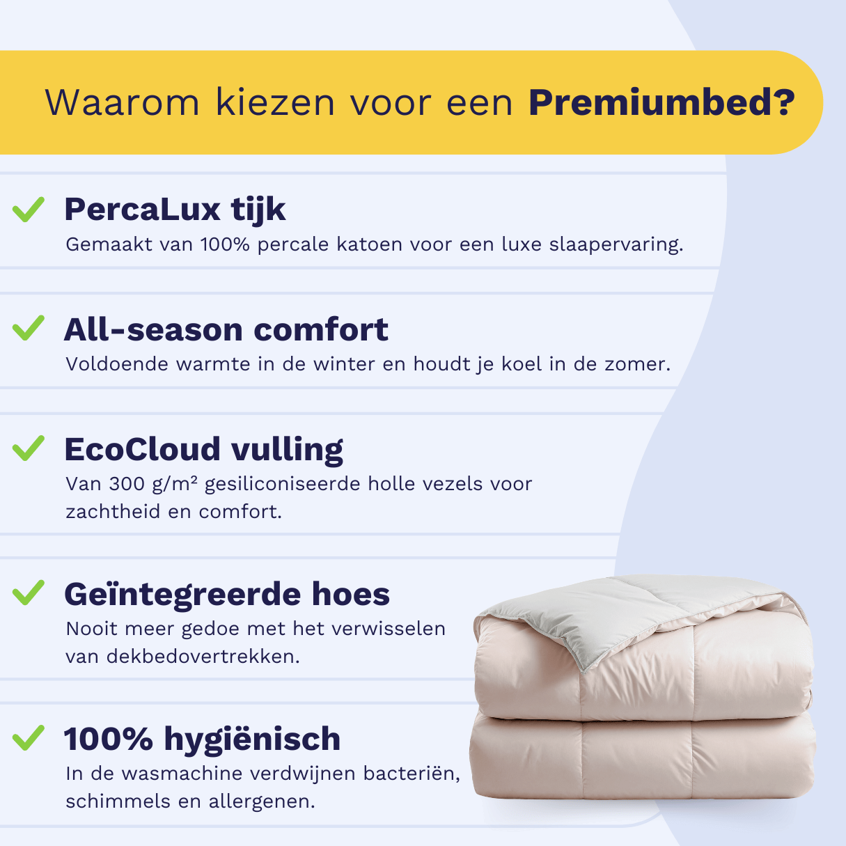 Zelesta Premiumbed - Silk & Coconut Cream