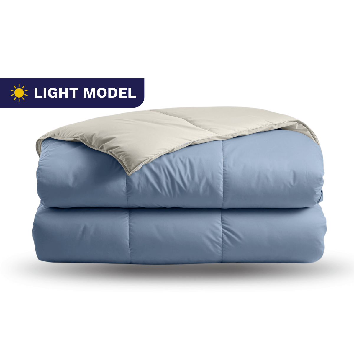 Zelesta Premiumbed Katoen Light - Dream Blue & Cream