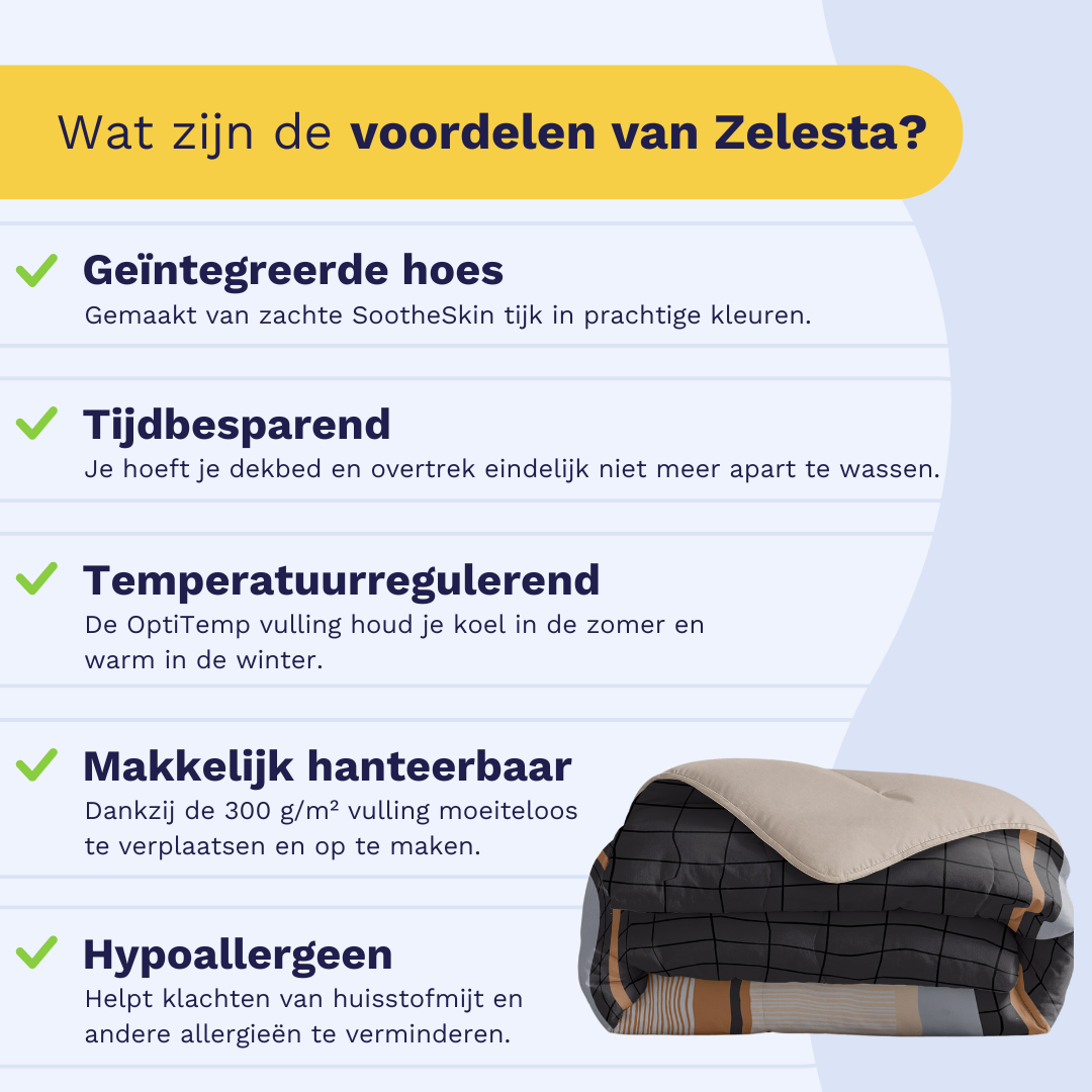 Zelesta Royalbed - Blue Stripes