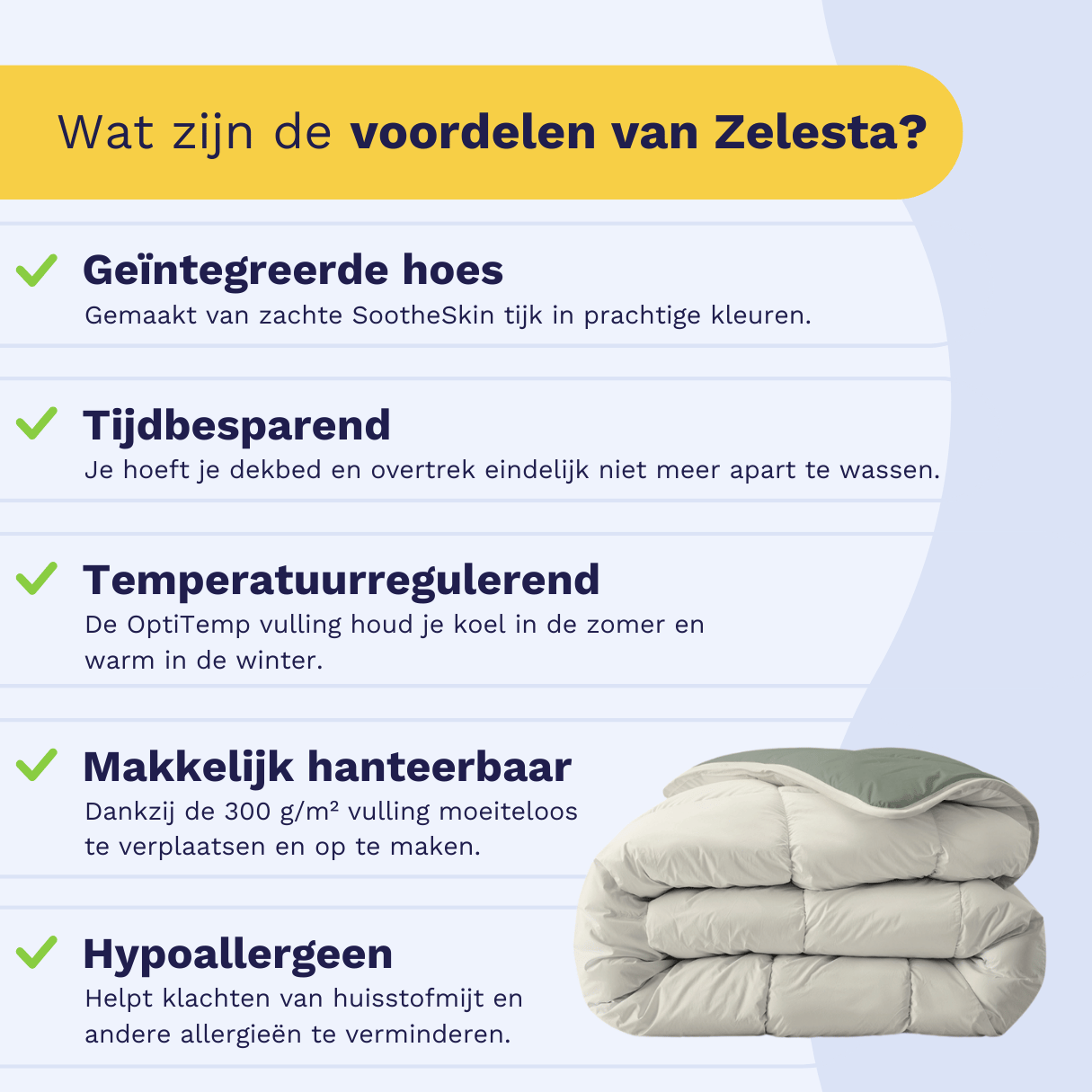 Zelesta Royalbed - Green & Cream