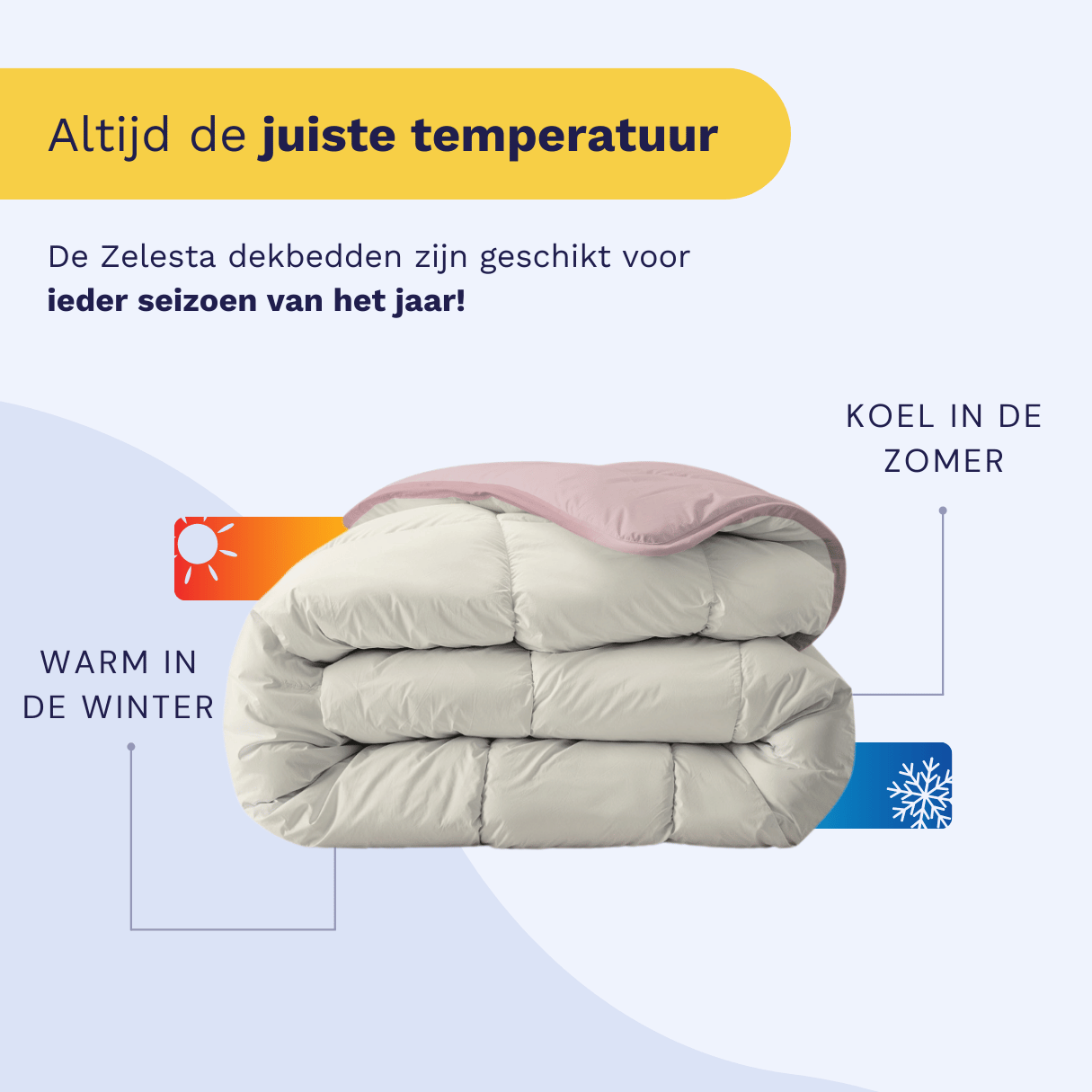 Zelesta Royalbed - Pastel Pink & Cream