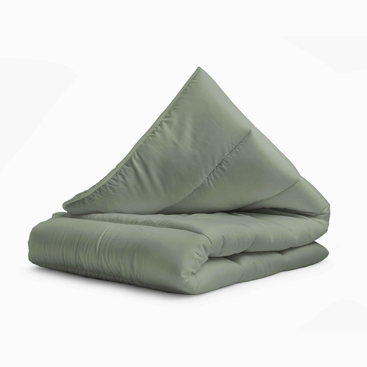Royalbed Tender Grey   Pastel Green Gekleurd Dekbed Voor Kamperen