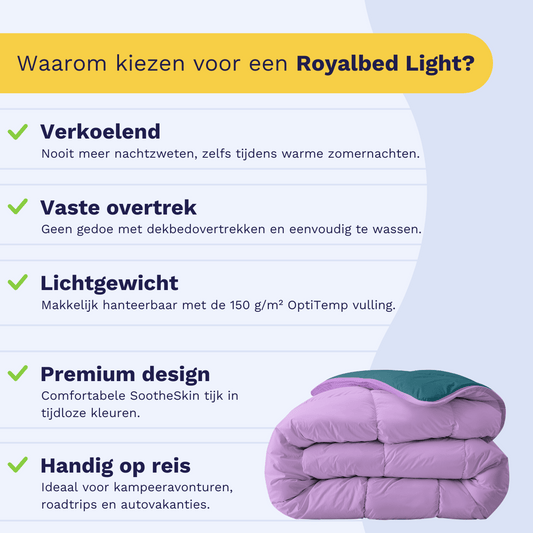 Zelesta Royalbed Light - Petrol & Lila