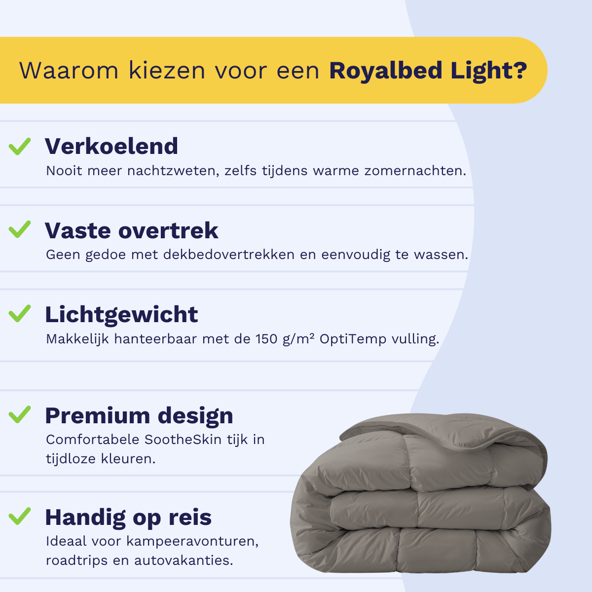 Zelesta Royalbed Light - Tender Grey