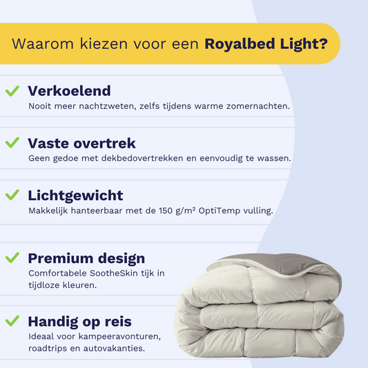 Zelesta Royalbed Light - Tender Grey & Cream