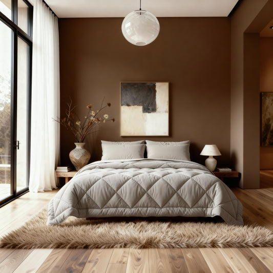 Zelesta Royalbed Diamond - Sand-Beige