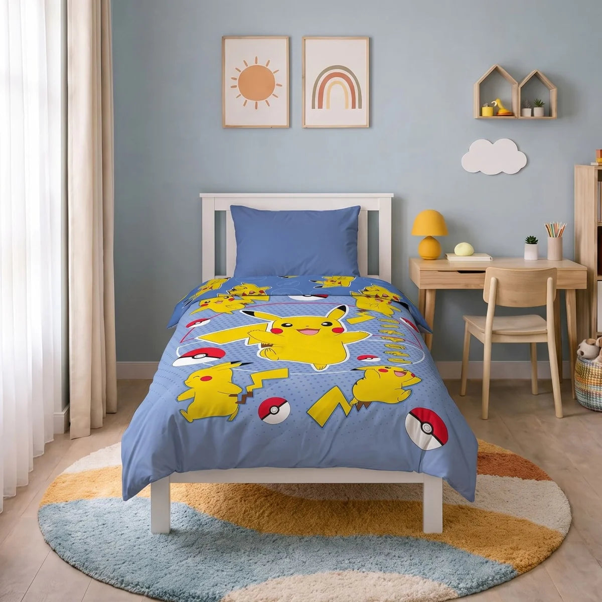 Zelesta Special Kids Dekbed - Pickachu